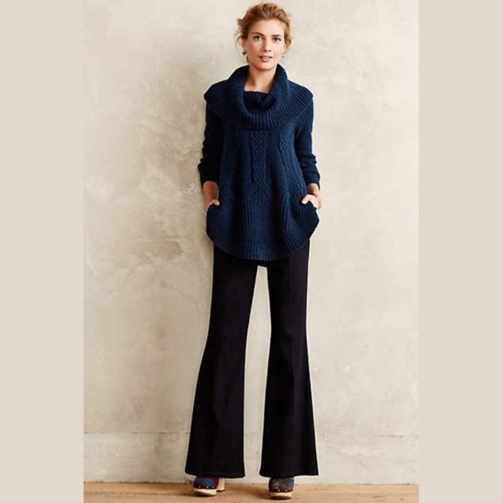 Anthropologie Level 99 Tanya Flare High Rise Flare Jeans